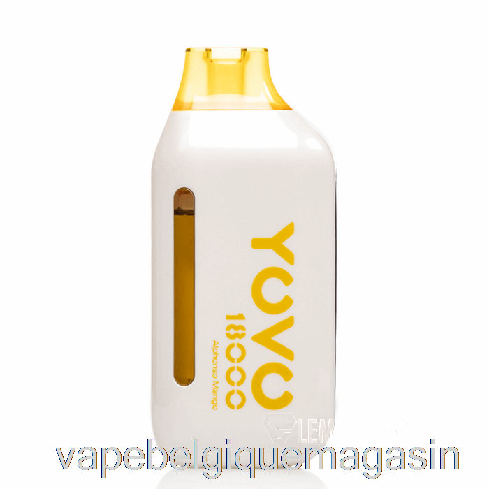 Vape Juice Yovo Ultra 18000 Mangue Alphonso Jetable